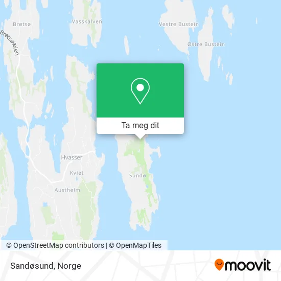 Sandøsund kart