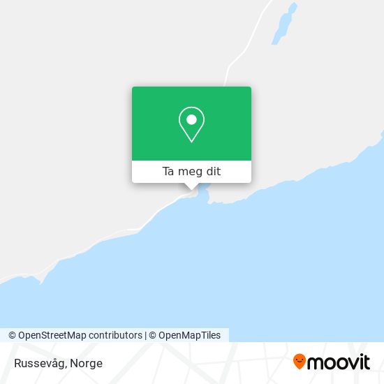 Russevåg kart