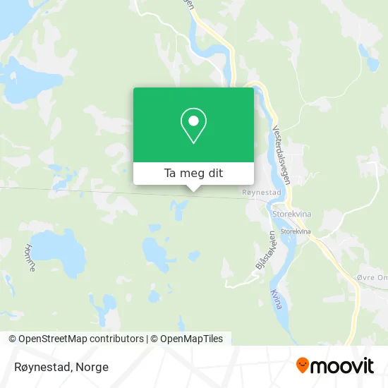 Røynestad kart