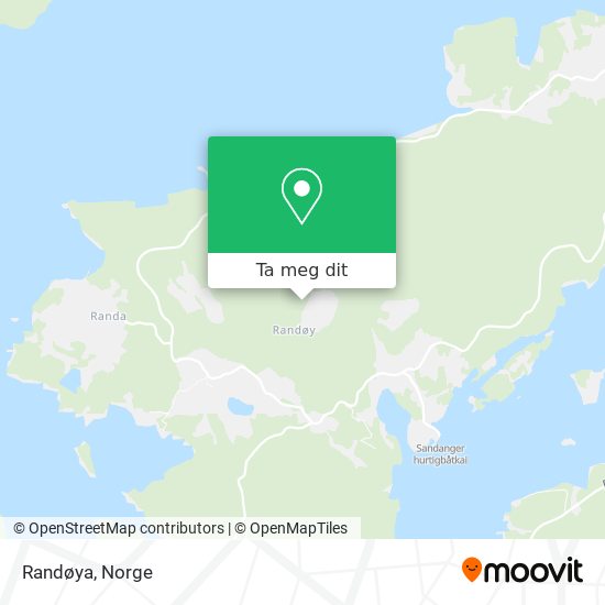 Randøya kart
