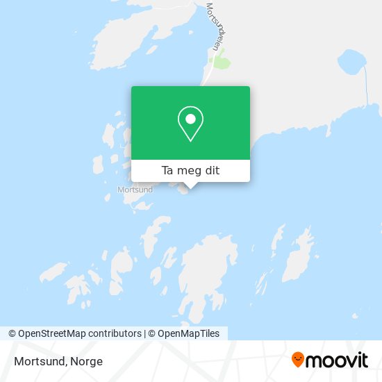 Mortsund kart