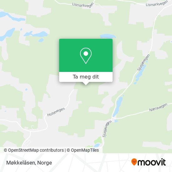 Møkkelåsen kart