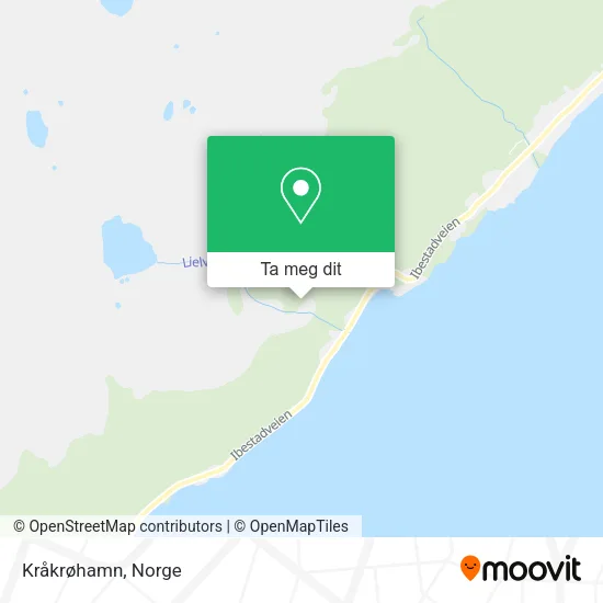 Kråkrøhamn kart