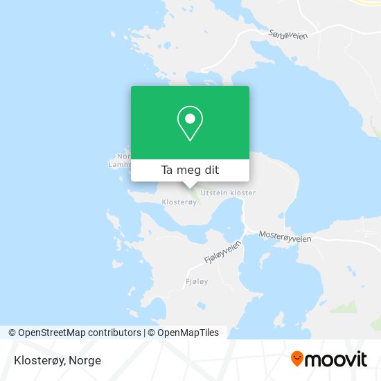 Klosterøy kart