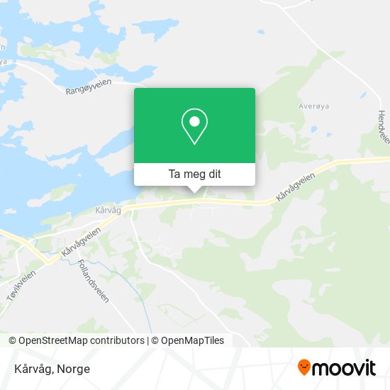 Kårvåg kart