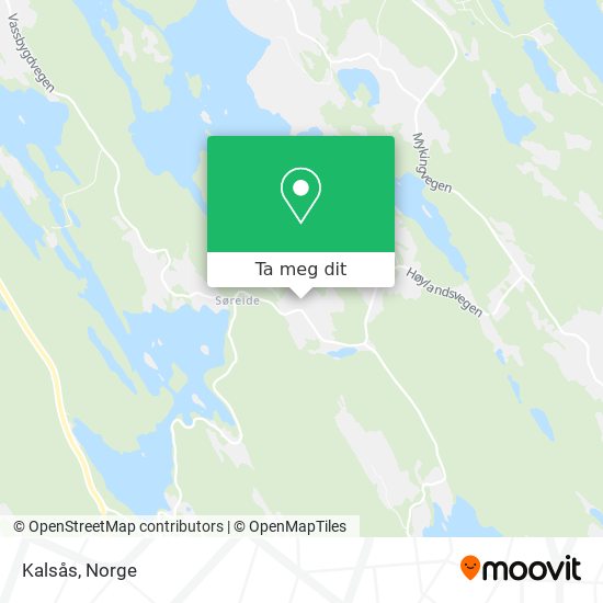 Kalsås kart