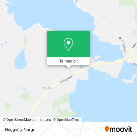 Haggvåg kart