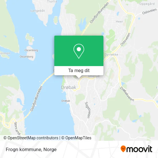 Frogn kommune kart