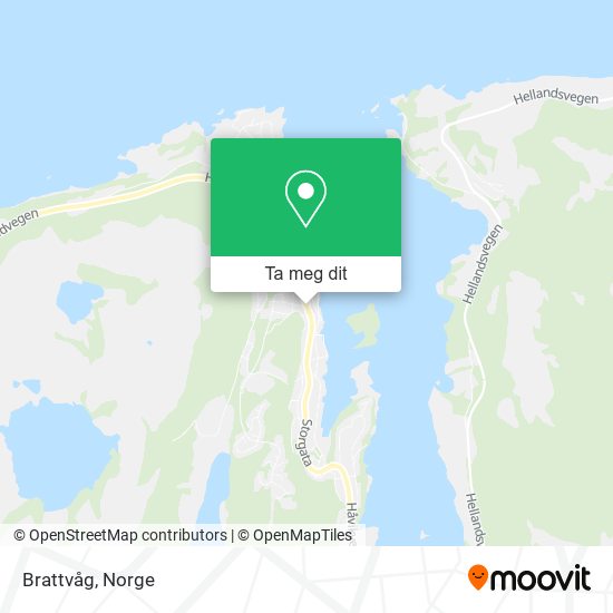 Brattvåg kart