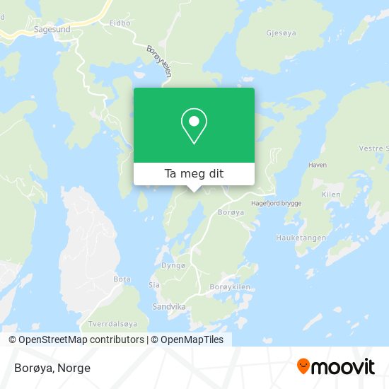 Borøya kart