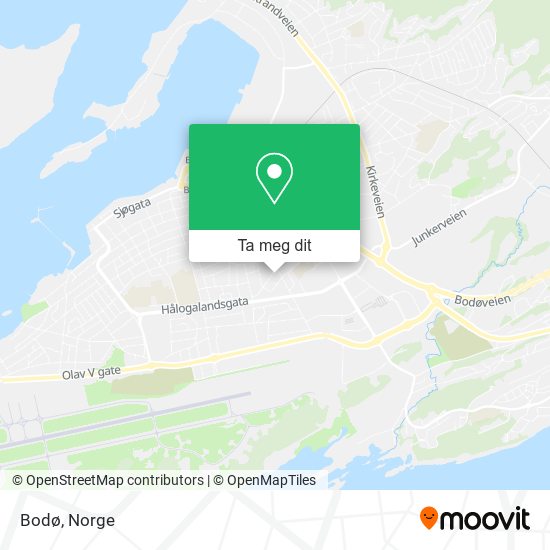 Bodø kart
