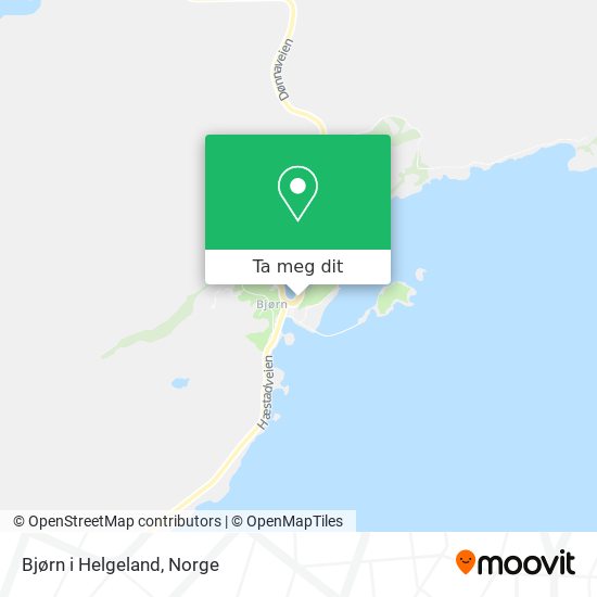Bjørn i Helgeland kart