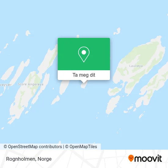 Rognholmen kart