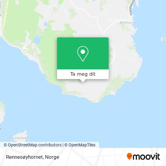 Rennesøyhornet kart