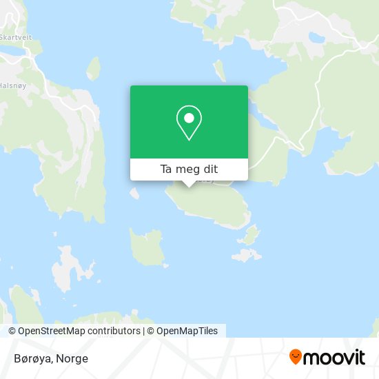 Børøya kart