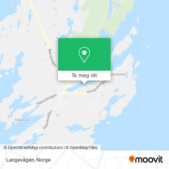 Langevågen kart