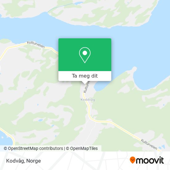 Kodvåg kart