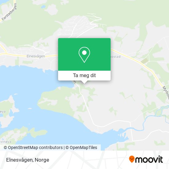 Elnesvågen kart