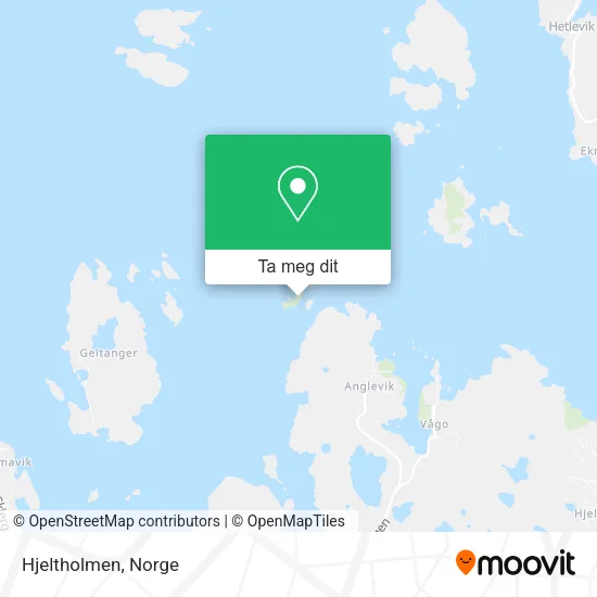 Hjeltholmen kart