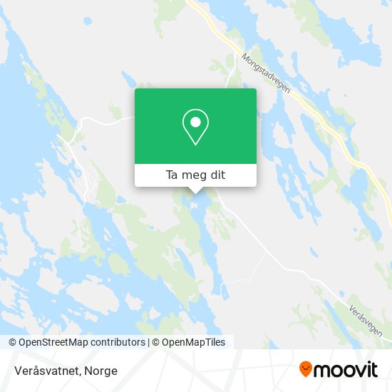 Veråsvatnet kart