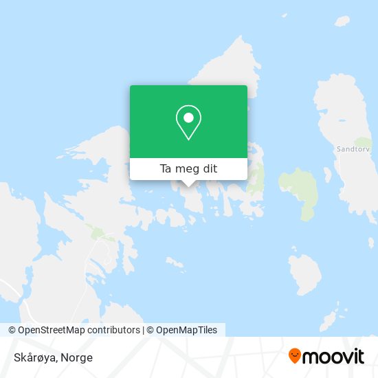 Skårøya kart