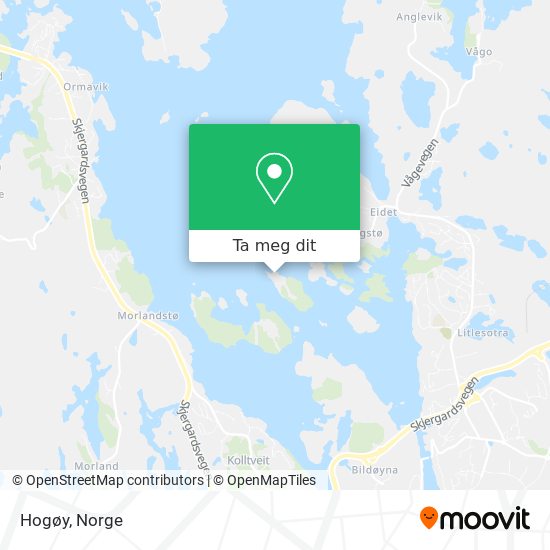 Hogøy kart