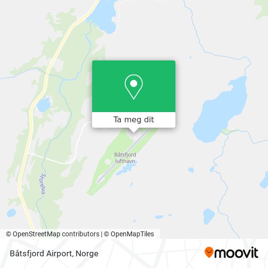 Båtsfjord Airport kart