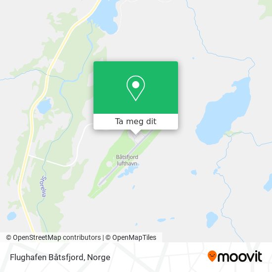 Flughafen Båtsfjord kart