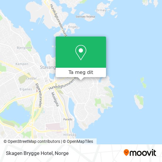 Skagen Brygge Hotel kart