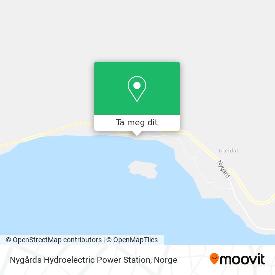 Nygårds Hydroelectric Power Station kart