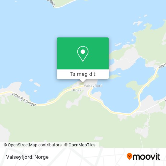 Valsøyfjord kart