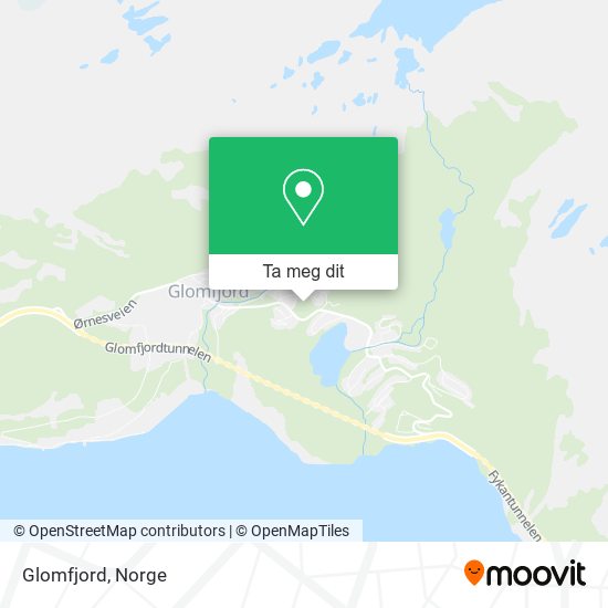 Glomfjord kart