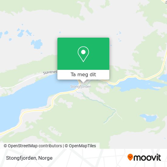 Stongfjorden kart