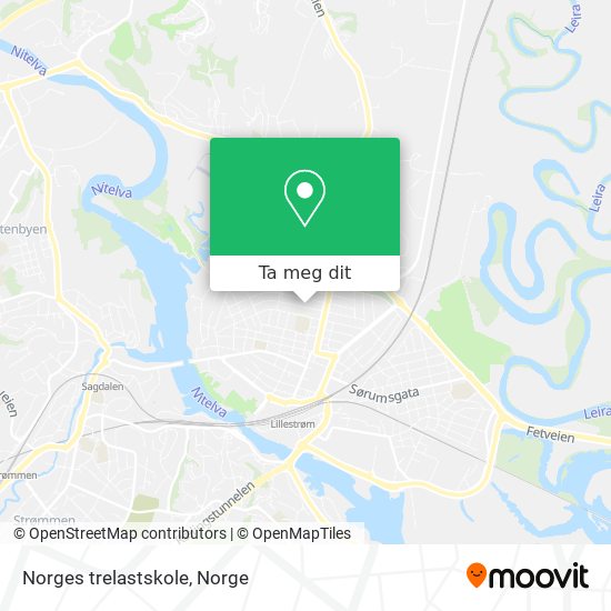 Norges trelastskole kart