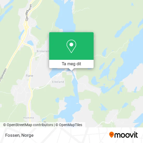 Fossen kart