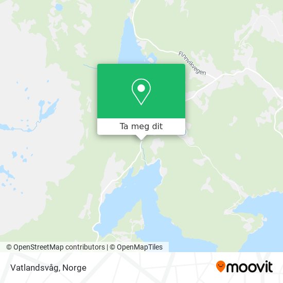 Vatlandsvåg kart