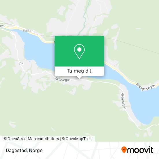 Dagestad kart