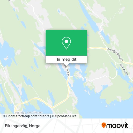 Eikangervåg kart