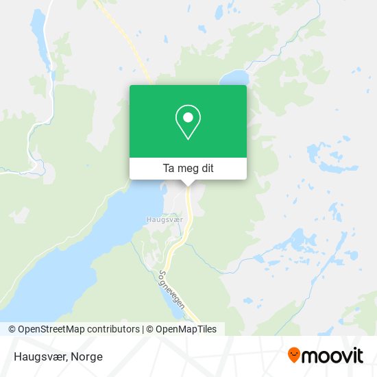 Haugsvær kart