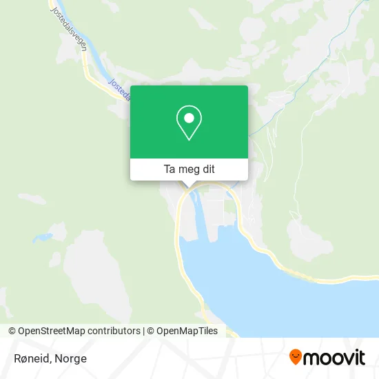 Røneid kart