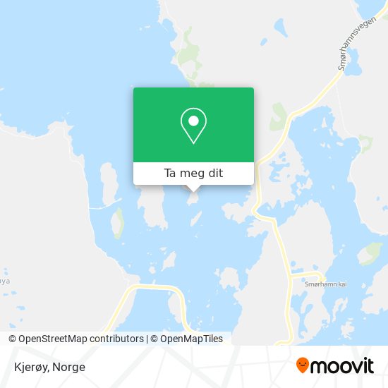 Kjerøy kart