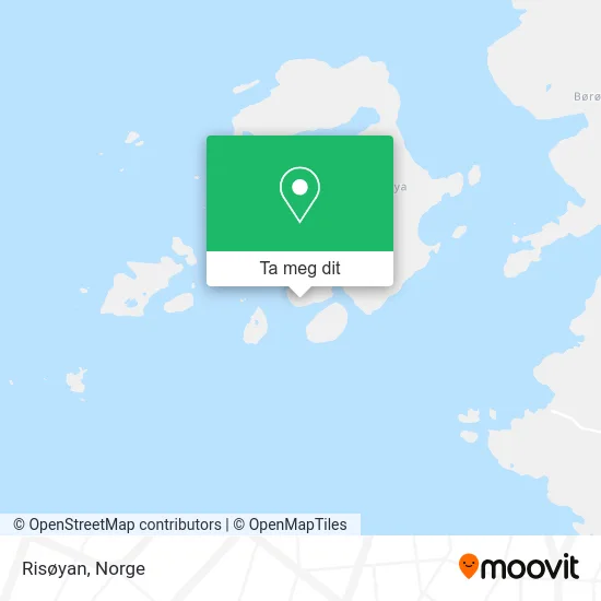 Risøyan kart