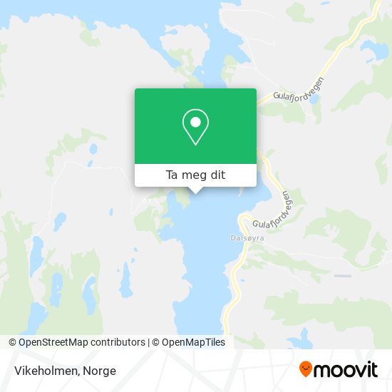 Vikeholmen kart