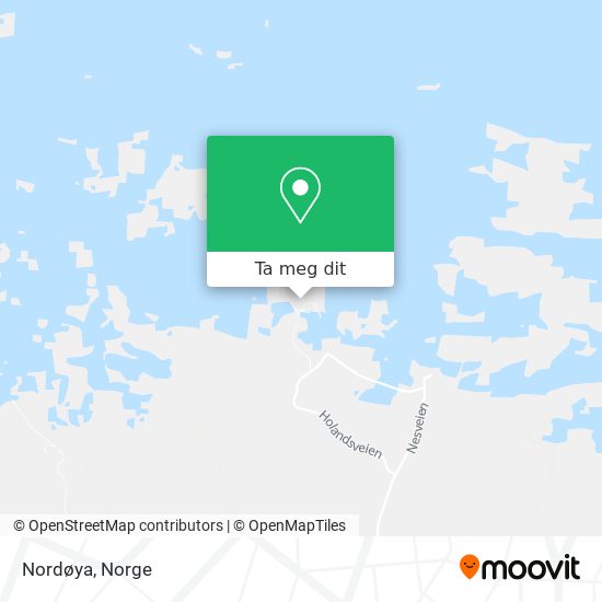 Nordøya kart