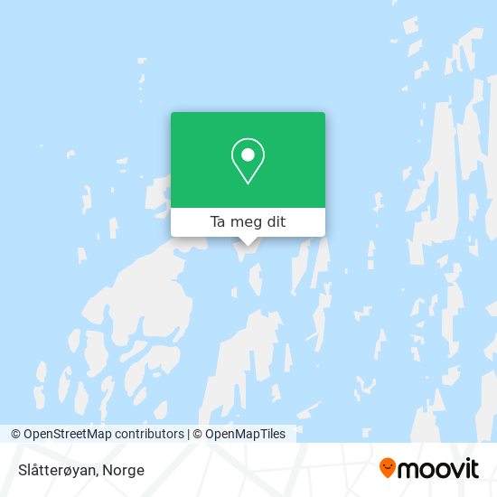 Slåtterøyan kart