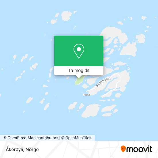 Åkerøya kart