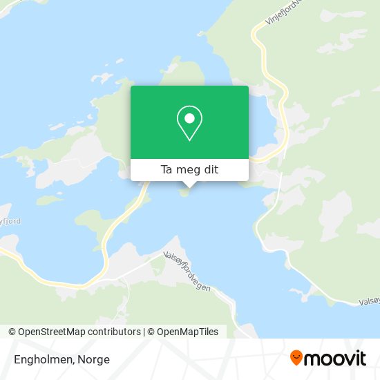 Engholmen kart