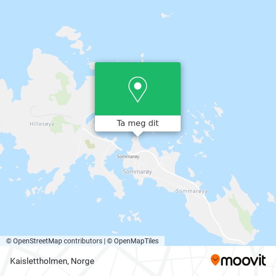 Kaislettholmen kart