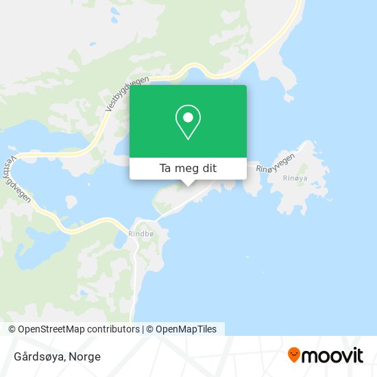 Gårdsøya kart