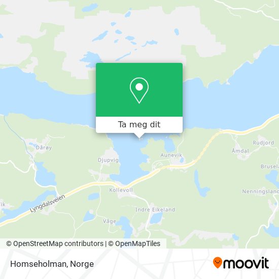 Homseholman kart